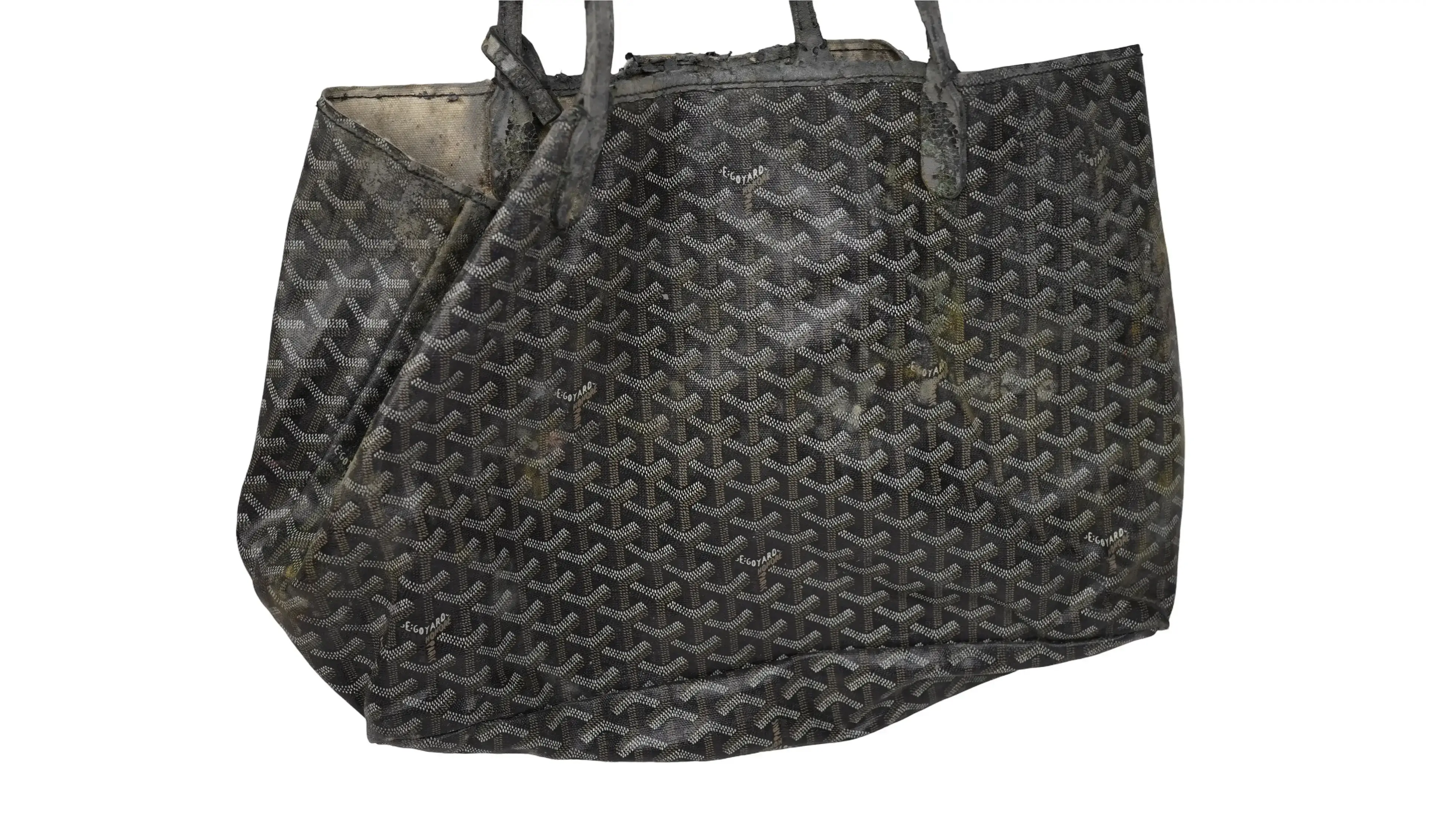 After Goyard tote restoration fully revived structure, colour depth, and surface integrity restored from scratch