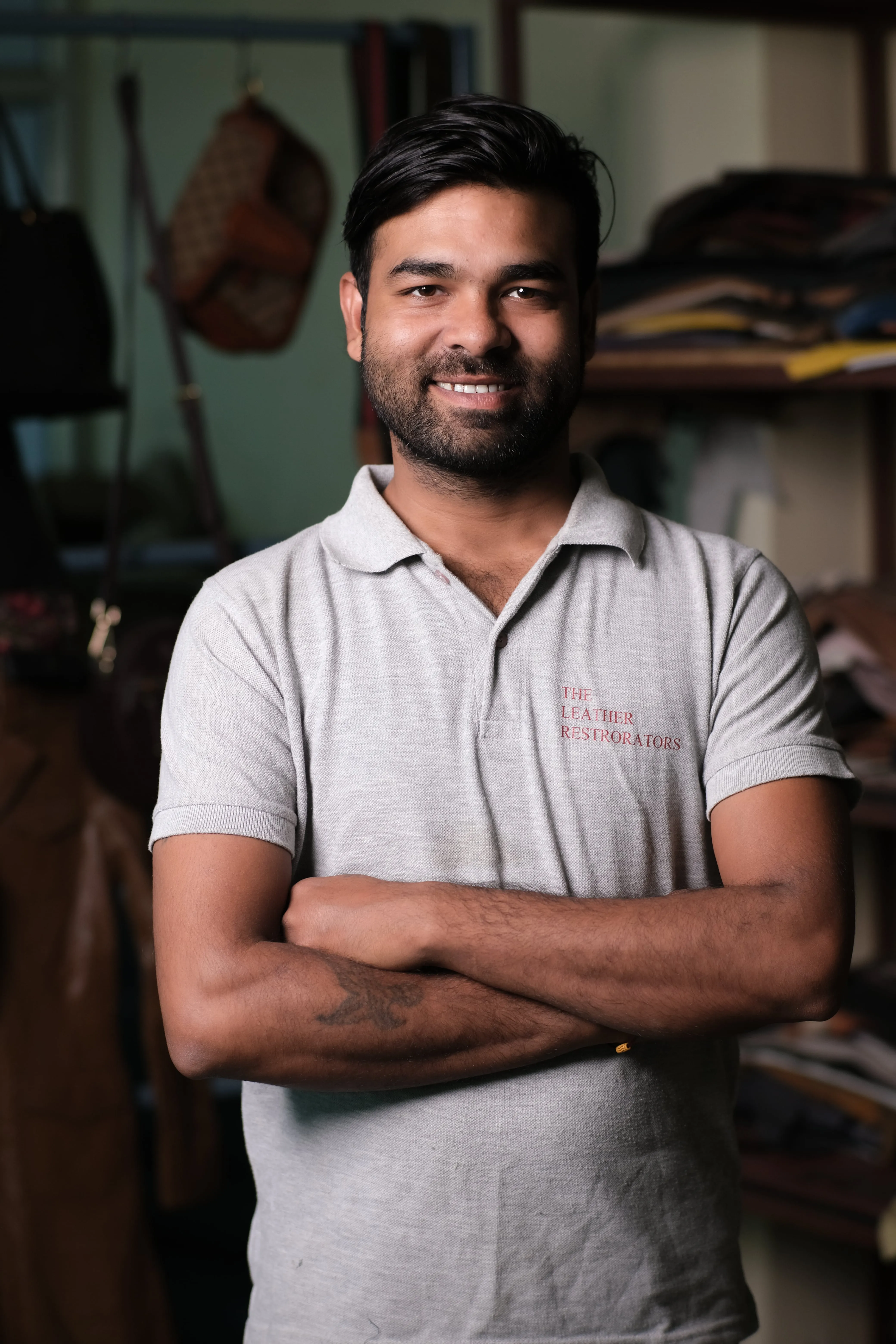 Colouring master restoring leather tone